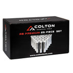 25 Piece Ultra Precision R8 Round Collet Set 0.0005" TIR