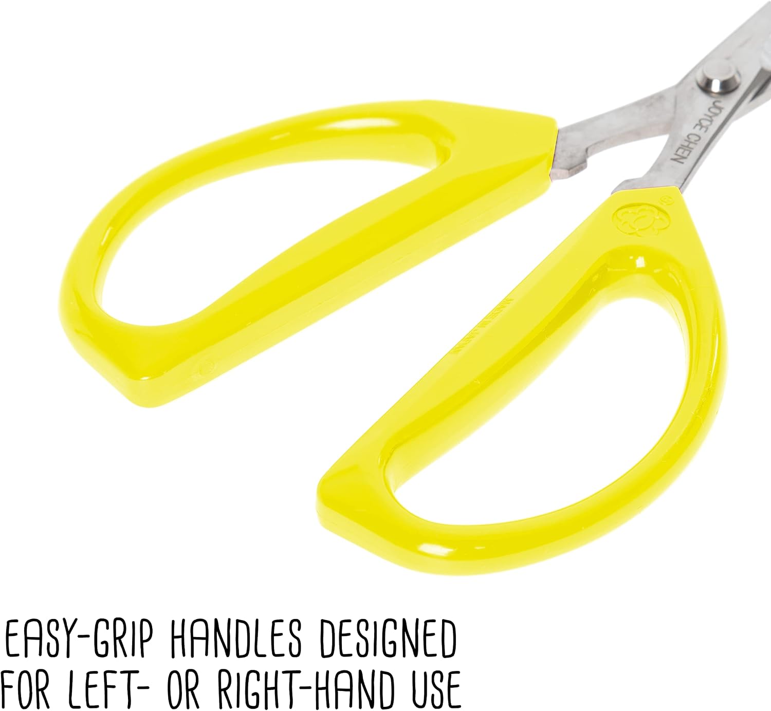 Original Unlimited Kitchen Scissors All Purpose Kitchen Shears With Comfortable Handles, Yellow, 2 Pack