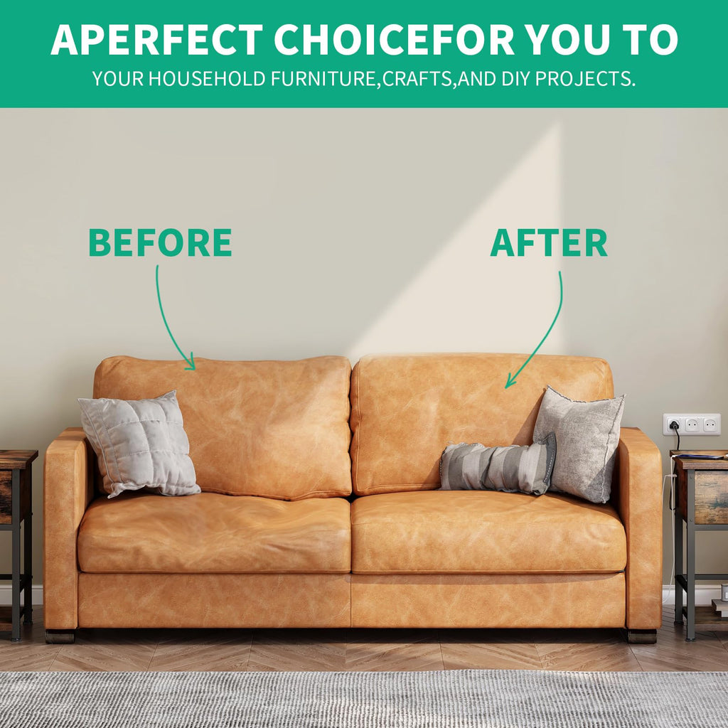 Memory Foam Couch Cushion Replacement, High Density Upholstery Foam Wrapped with Memory Foam & Polyester Batting