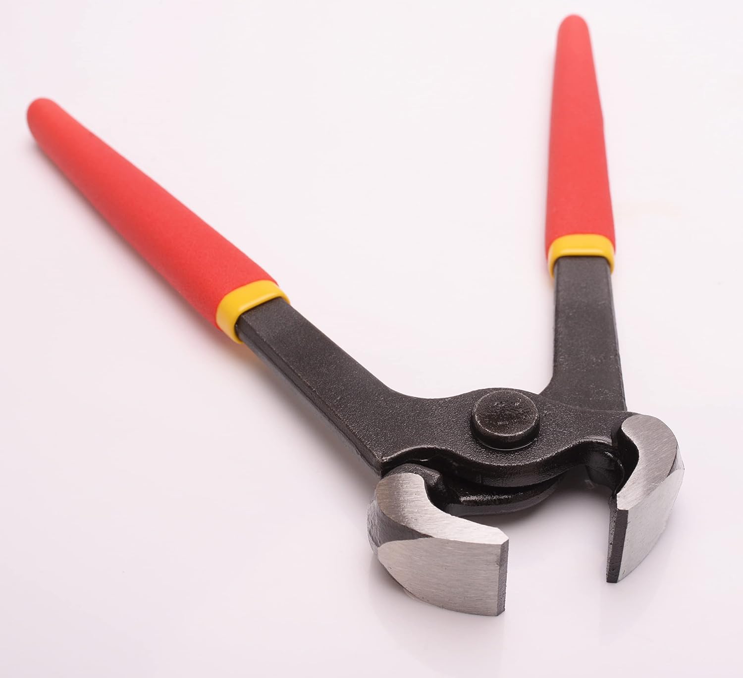 Hoof Nipper 8" - Horse Farrier Tool for Goats Sheep Pigs,Farrier Nippers with Plastic Grip. (8")