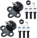 Detroit Axle - 2pc Front Lower Ball Joints for Chevy Impala LTD Equinox