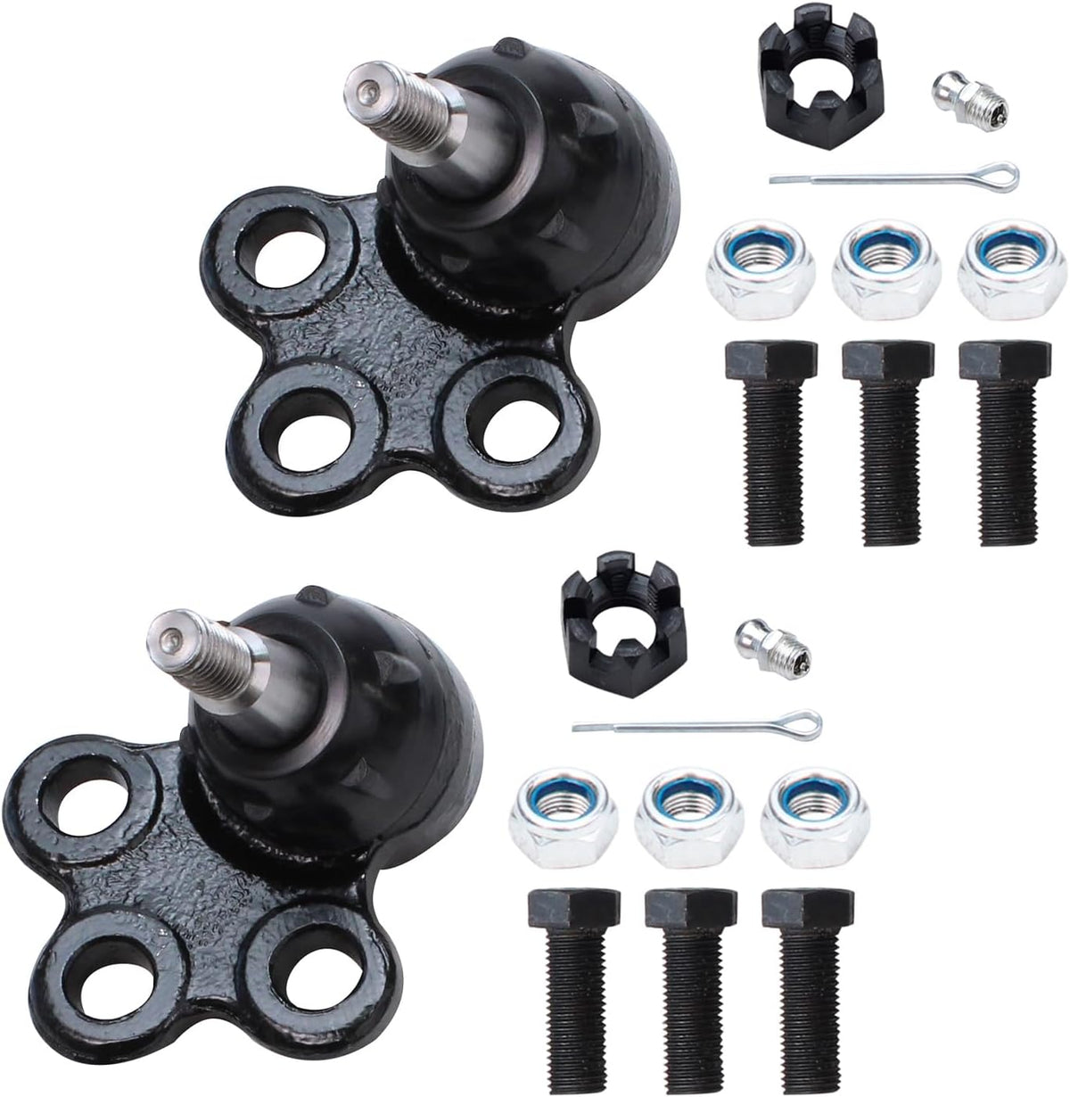 Detroit Axle - 2pc Front Lower Ball Joints for Chevy Impala LTD Equinox