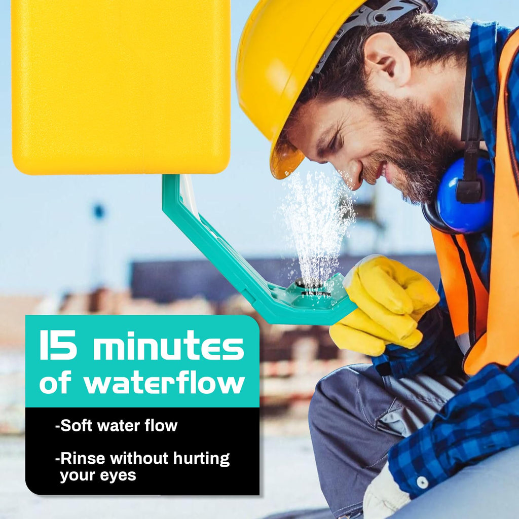 9 Gallon Portable Eye Wash Station OSHA-Approved