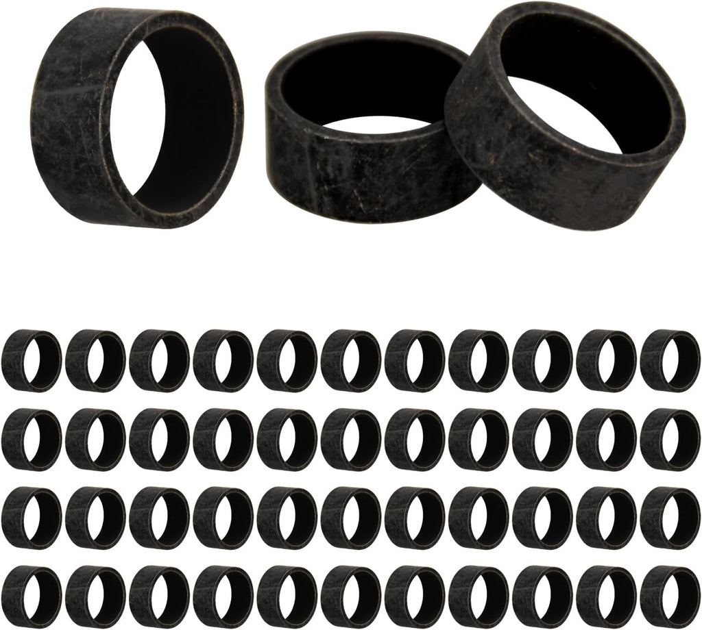 50 Pack 1/2" PEX Copper Crimp Rings