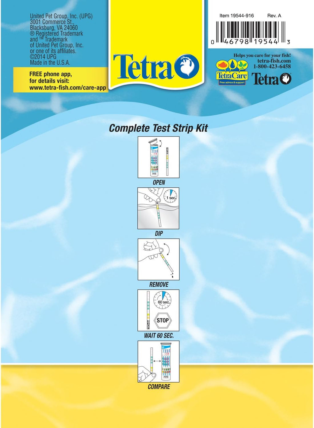 EasyStrips Complete Aquarium Water Test Kit, 25 Count | 7 Water Quality Tests In 1 Kit, Includes 25 6-In-1 Test