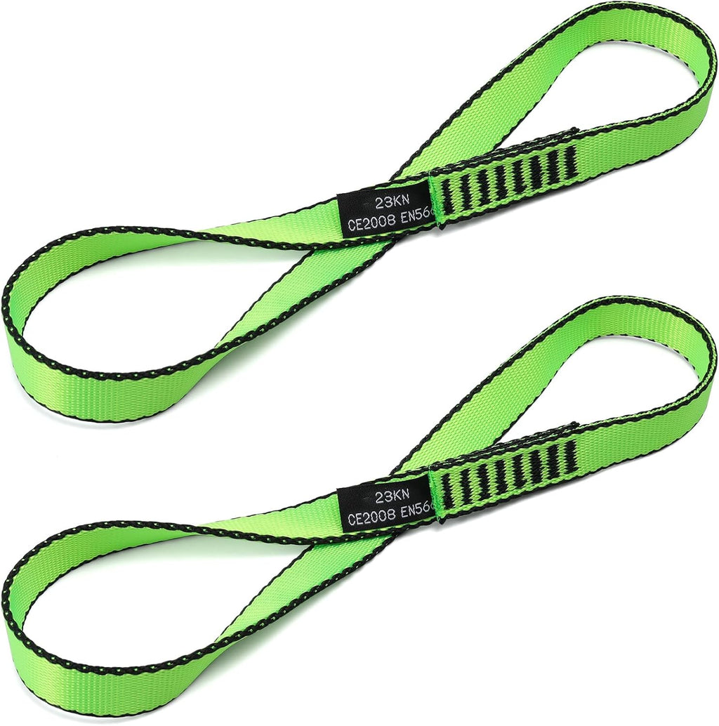 18mm Nylon Climbing Sling Runner 23KN-CE2008 EN566 Certified Webbing Straps | Climbing Sling for Rock Climbing