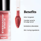 Liquid Eyeshadow STAY-N, Buildable & Blendable, Shu-ggah