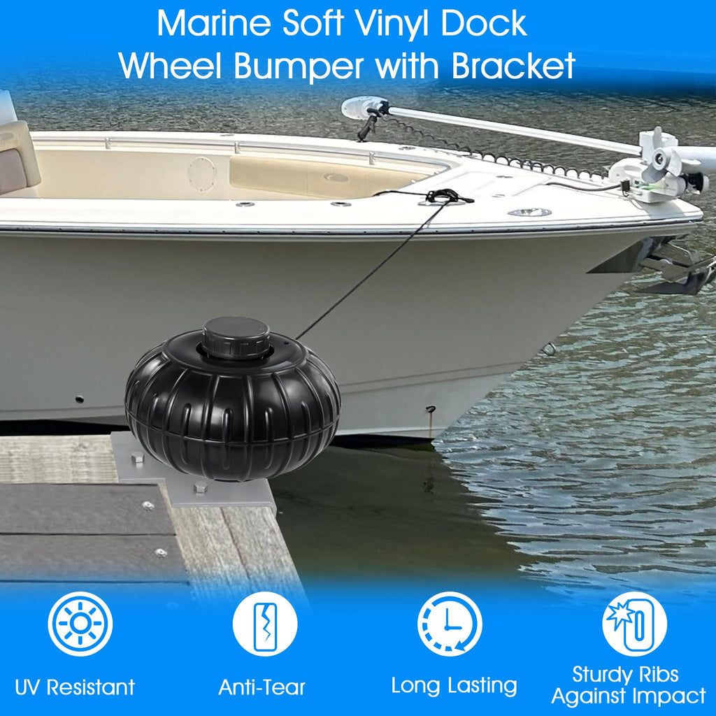 Dock Bumpers Wheel,Corner Mount Boat Dock Wheel Bumper