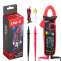 UNI-T UT210D Digital Clamp Meter AC/DC Current Voltage Resistance Capacitance Multimeter