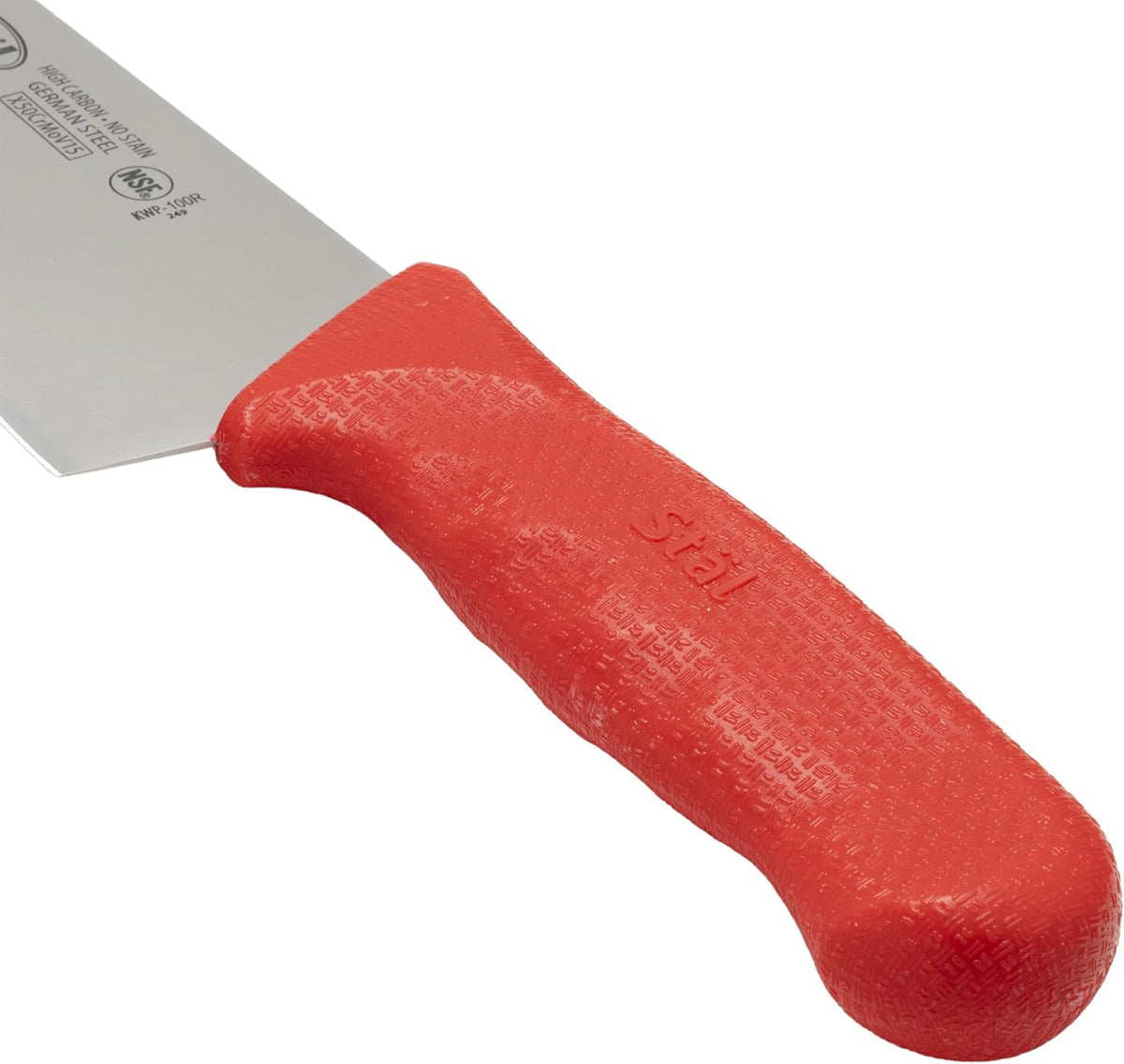 10" Red Chef's Commercial-Grade Knife