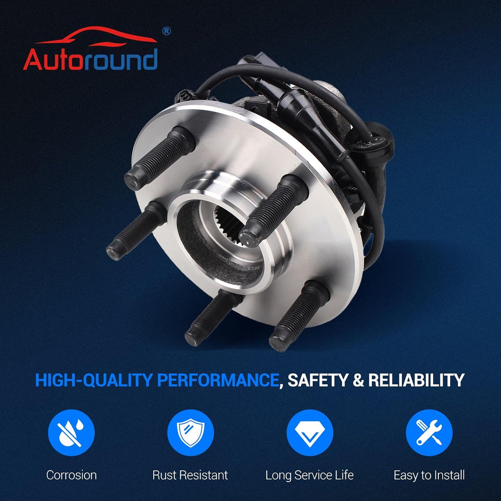 Autoround 515003 4x4 Front Wheel Hub Assembly Fit for Ford Explorer 1995-05