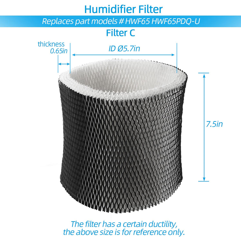 HWF65 Humidifier Filter Wick Replacement for Holmes Filter C