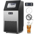 Commercial Ice Machine, 100lbs/24H,45 Cubes/Batch in 11-20 Mins