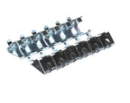 Victory 99148004S Zinc Shelf Clip for Square Slot Pilaster (Pack of 12)