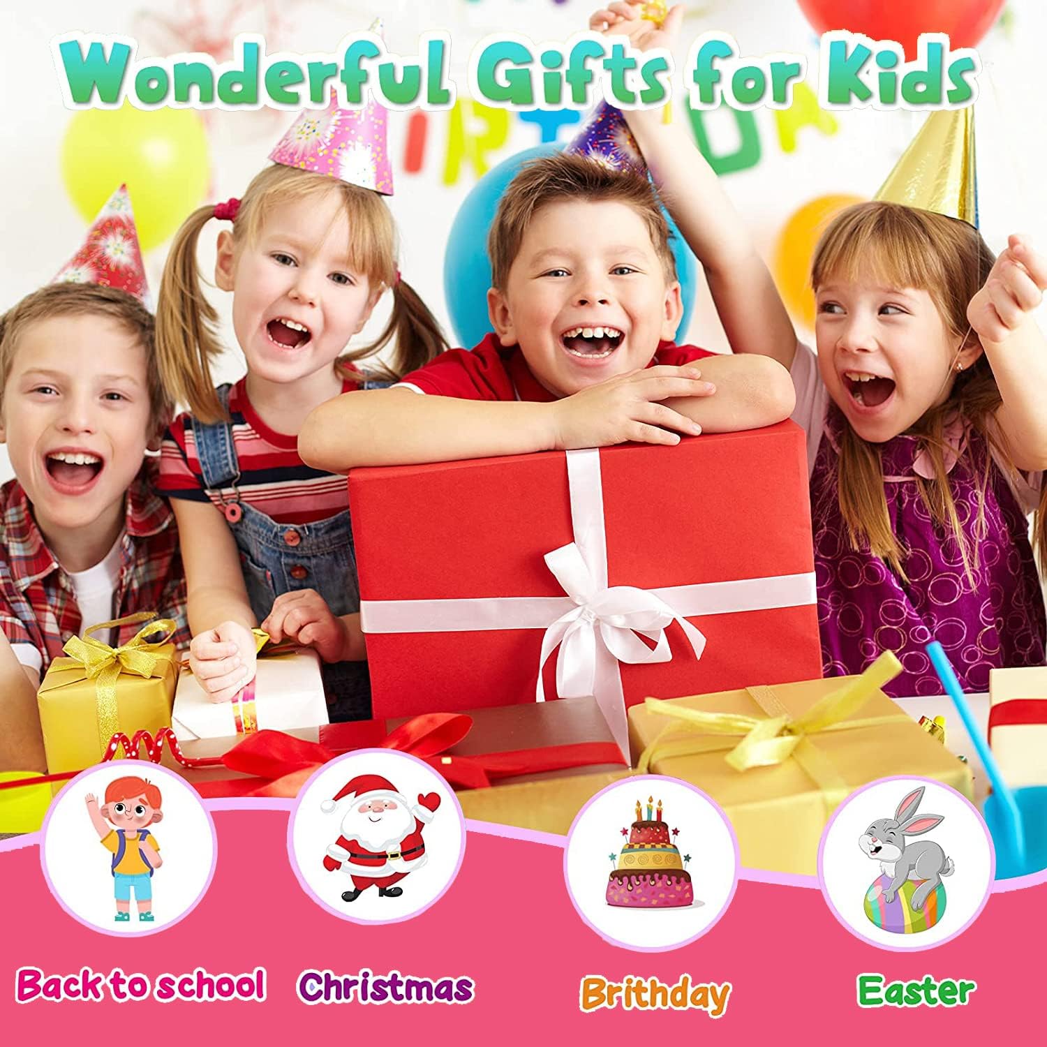 Kids Musical Instruments Sets, Non-Toxic Musical Toy, Wooden Percussion Instruments Toys Tambourine Xylophone for