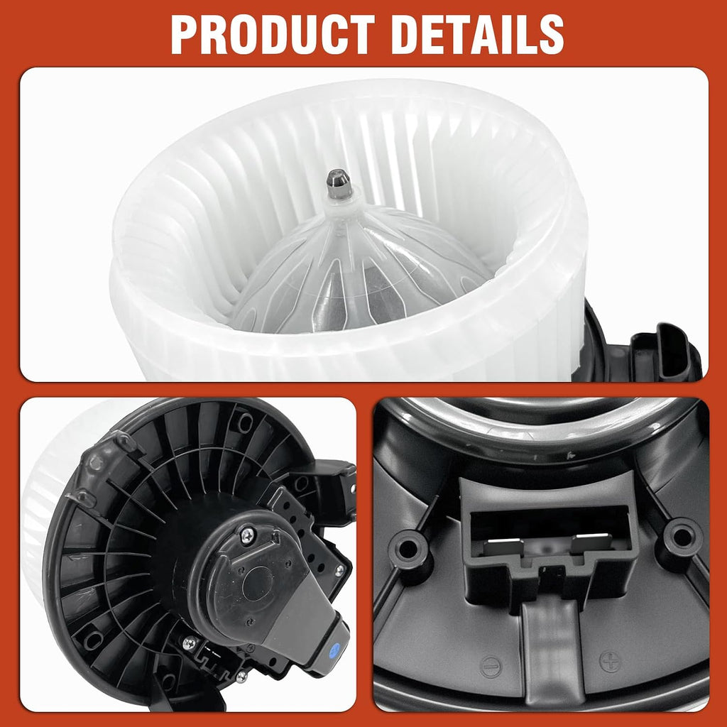 700308 AC Heater Blower Motor with Fan Fit for Jeep Wrangler 2014-2017