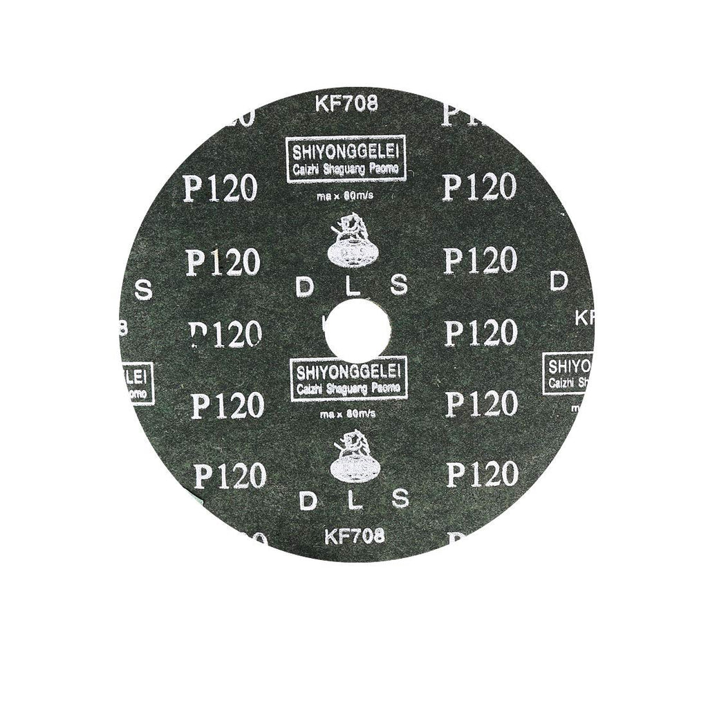 uxcell 7" x 7/8" Resin Fiber Discs 120 Grit Sanding Grinding Discs,5 Pack