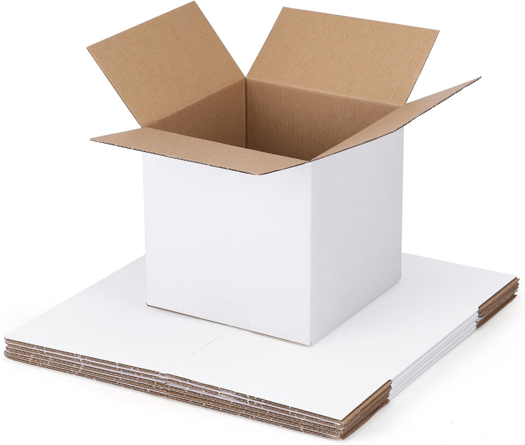 Small Shipping Boxes 6x6x6 Set of 6