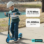 Gotrax Electric Scooter for Kids 6-12, Max 3.75 Mile & 7.5Mph,Thumb Control