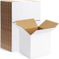 6x6x6 Shipping Boxes Small for Shipping and Gifts, 10 Pack, White