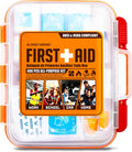 400 Pcs OSHA Compliant First Aid Kit, Wall-Mountable Essential Emergency Kit for Home, Business, School, Warehouse