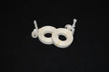 Pre-Cut Strapping White w/Buckle 1/2" x17' - 500/Box