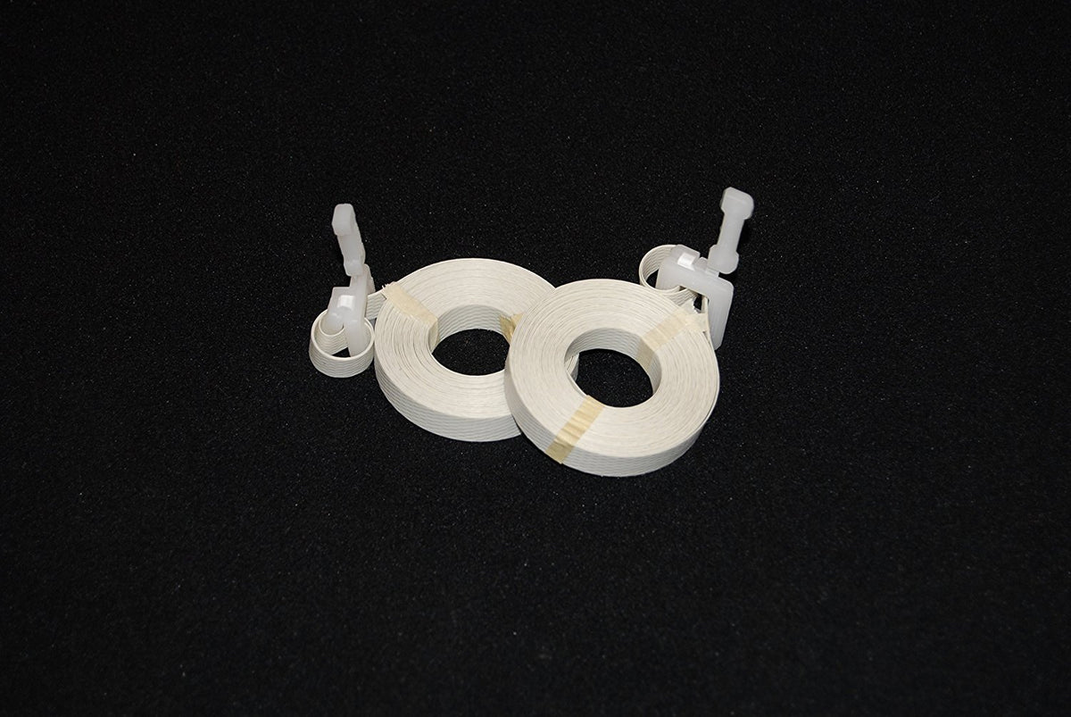 Pre-Cut Strapping White w/Buckle 1/2" x17' - 500/Box