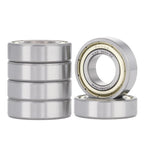 XIKE 6003ZZ Shielded Deep Groove Ball Bearings, 17x35x10 mm, 6-Pack