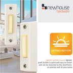 Hardwired Chime Kit with 16-Volt/30VA Transformer and Surface-Mount White Button