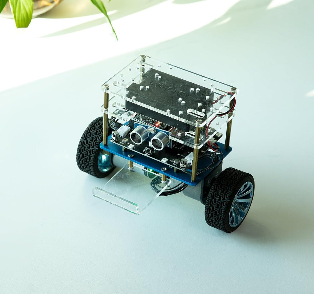 ELEGOO Tumbller Self-Balancing Robot Car Kit, Compatible with Arduino | Auto-follow, Obstacle Avoidance, Bounce Mode