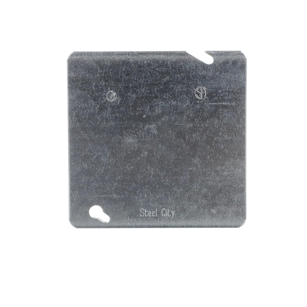 Thomas & Betts 72-C-1 4-11/16 Square Flat Blank Cover, 1 piece