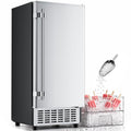 Undercounter Nugget Ice Maker 100lb/24H for Home Bar RV