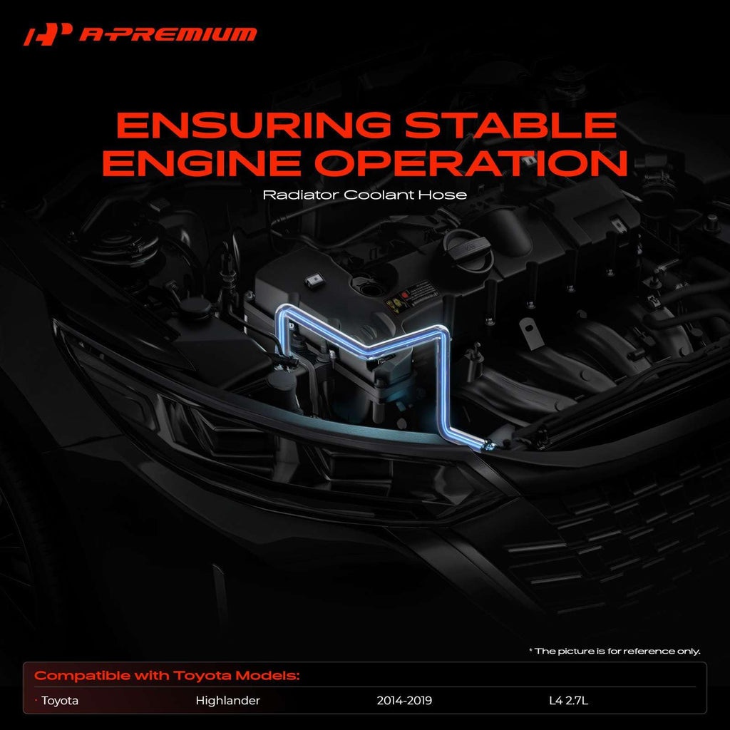 A-Premium Upper Engine Radiator Coolant Hose Compatible with Toyota