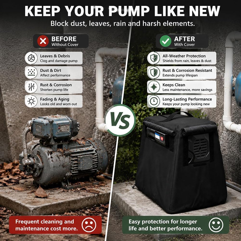 Pump Protector,Compatible with Liberty Pumps S30 2018-Present,Protective Cover
