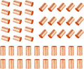 50PACK GUOFIS 1/2" Copper Sweat Coupling with Stop Fitting(COPPER001-50)