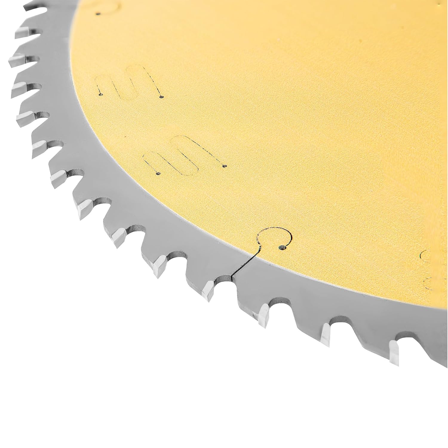 10 Inch Thin Kerf Fine Finish Crosscut Table Saw Blades, 60-Tooth ATB TCT Fine Finish Wood Cutting Circular Saw Blade
