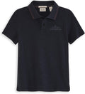 Scotch & Soda Boys' Classic Polo, Short Sleeve Collared Shirt, Embroidered Logo