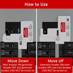 Generator Interlock Kit Compatible with Siemens or Murray 150&200Amp Panels