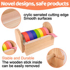 Wooden Multi Roll Washi Tape Dispenser