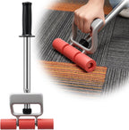 Rubber Roller 17.5-27 Adjustable j Roller Pressure Tool Heavy Duty Floor Roller Save Effort Laminate Roller No