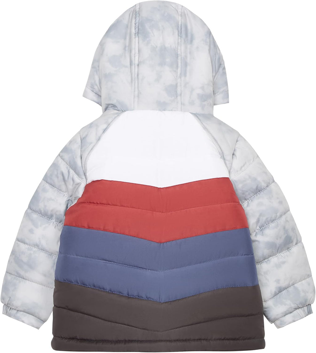 Osh Kosh Boys' Classic Heavyweight Colorblock Puffer Coat