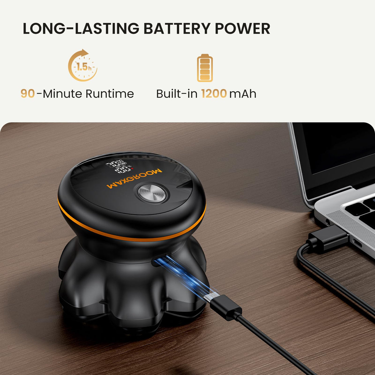 7D Head Shaver for Bald Men, Electric Razor, 90 Min Runtime