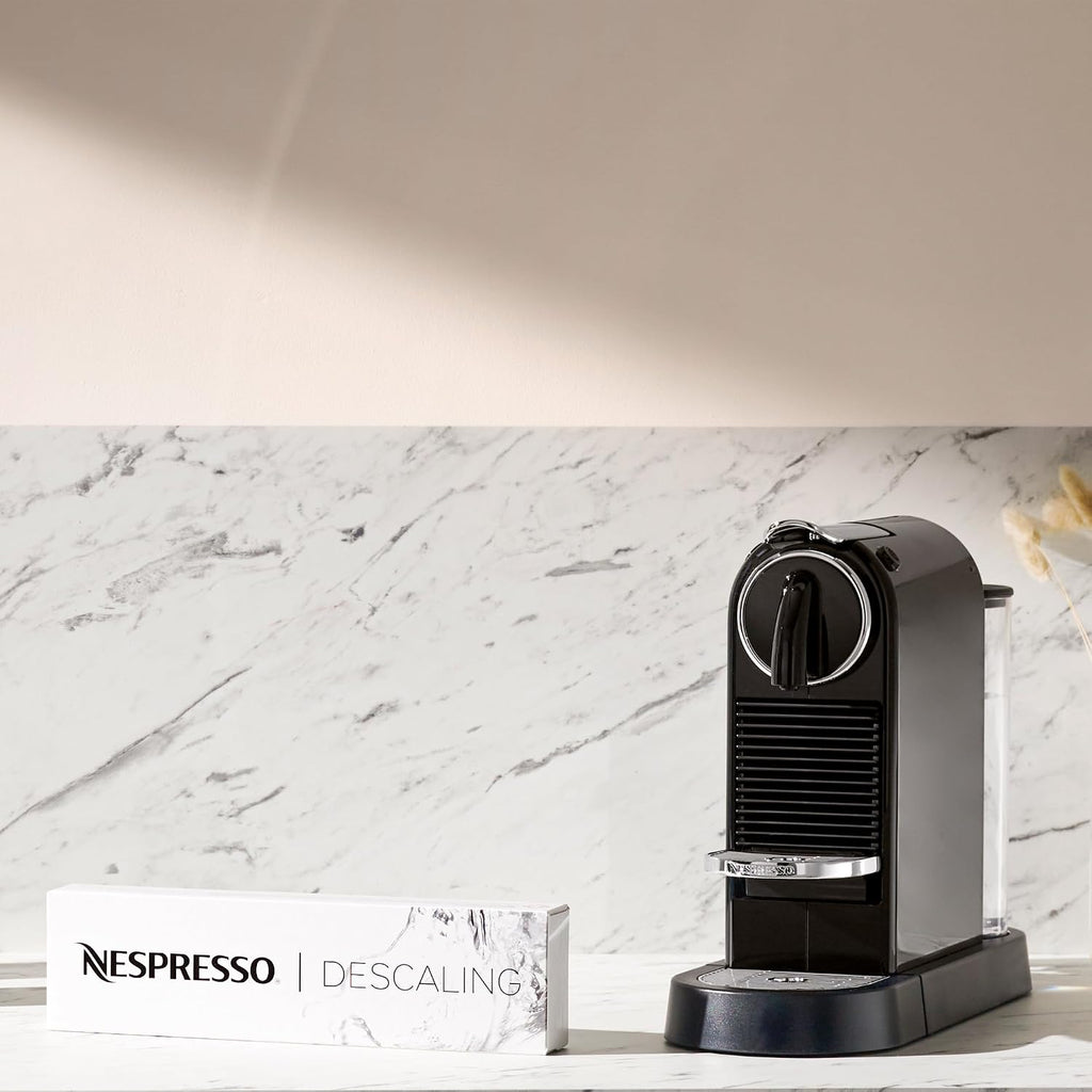 Nespresso Descaling Kit Solution, Compatible with all Nespresso models, 2 Pack