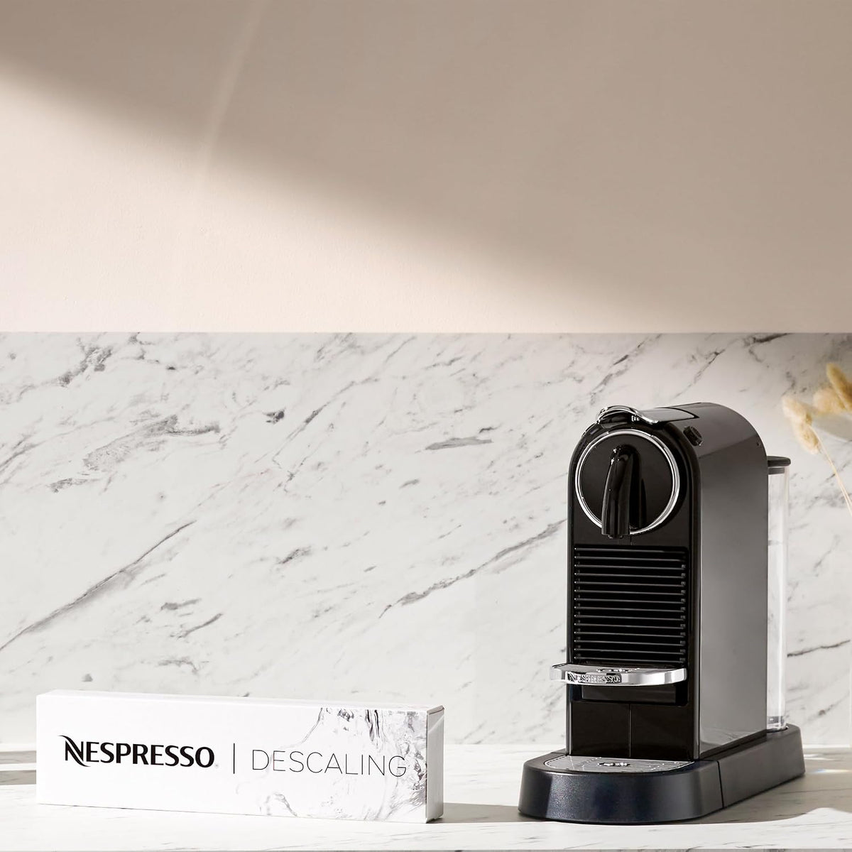 Nespresso Descaling Kit Solution, Compatible with all Nespresso models, 2 Pack