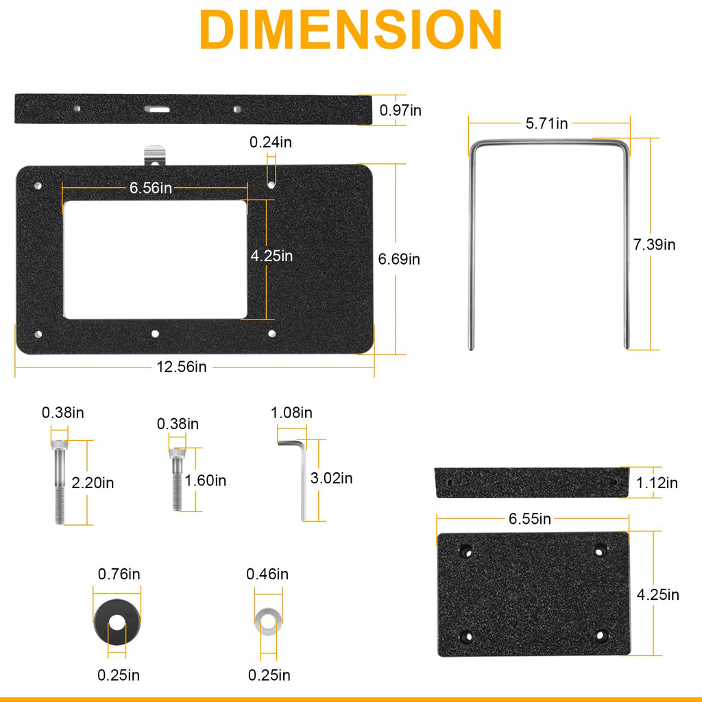 8M0120717 Trolling Motor Quick-Release Mounting Bracket for MotorGuide Xi
