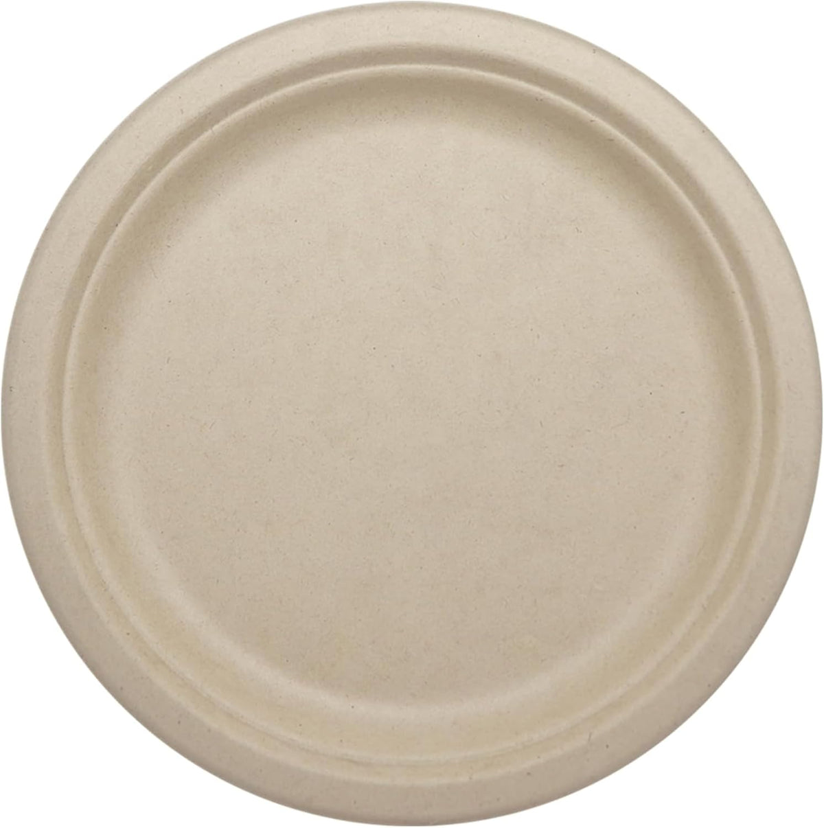 Compostable Round Paper Plates, 9 Inch (Pack of 20)