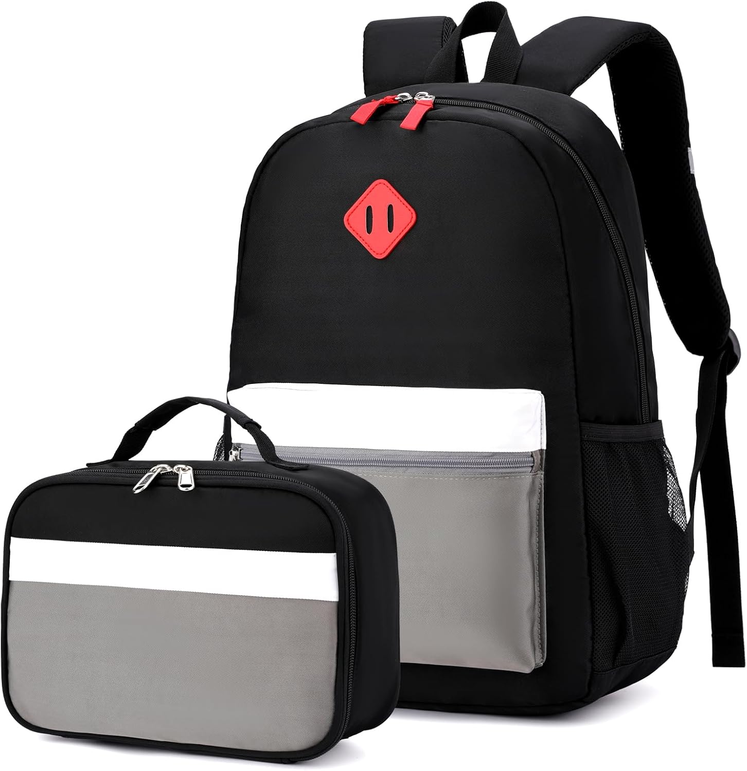 Kids Backpack with Lunch Box,Boys Girls School Bookbag Set Kindergarten | Elementary preschool bookbag,lightweight