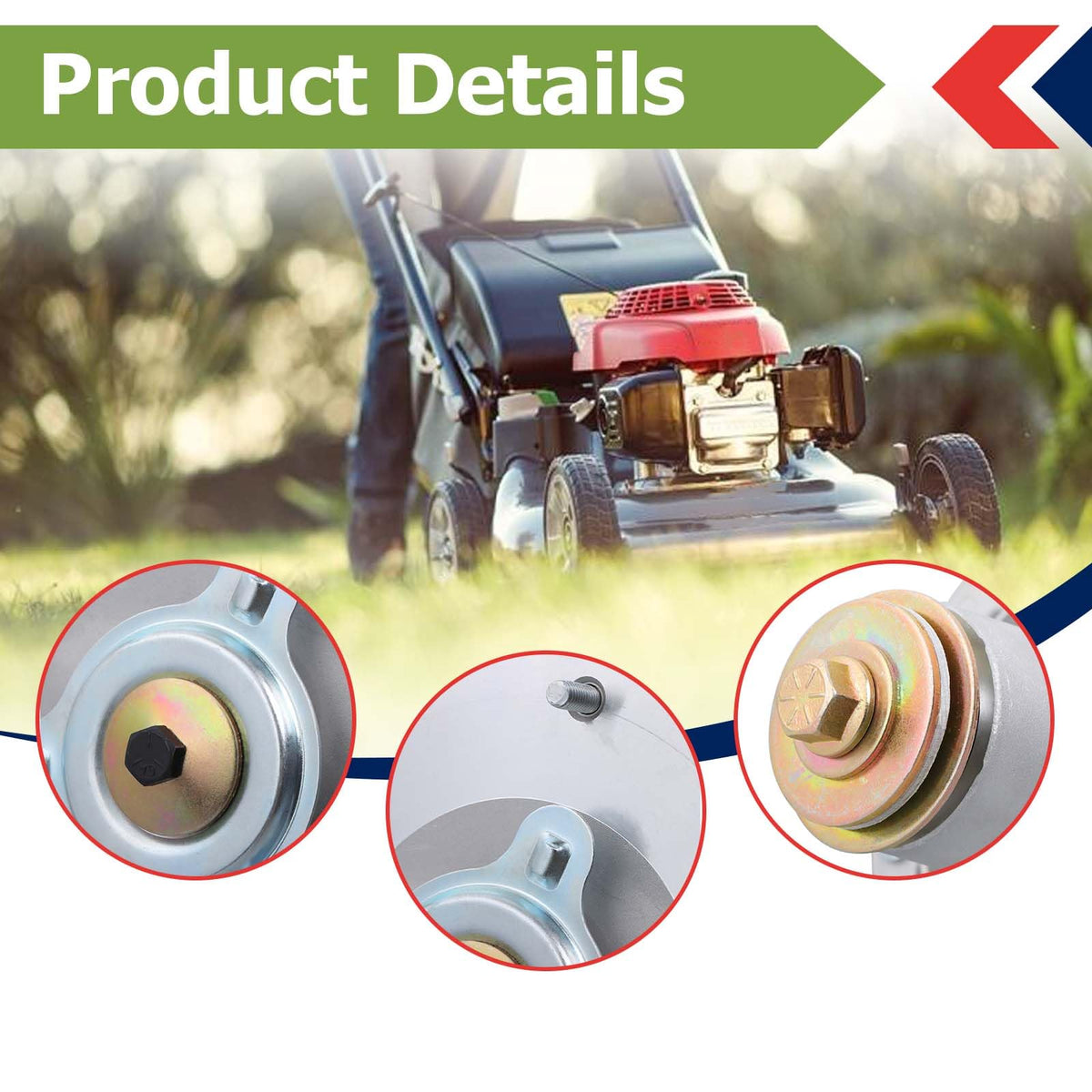 Autoparts 623763, 623781, 285-959 Spindle Replacement for Grasshopper