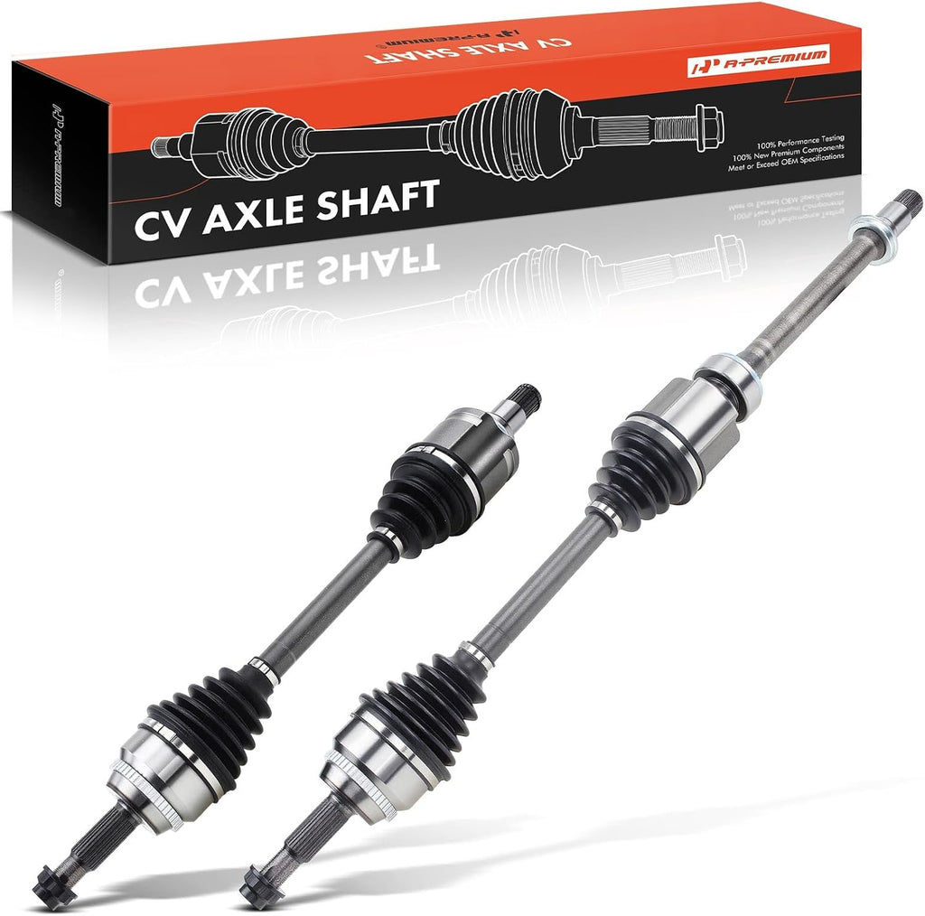 A-Premium Set of 2 Front CV Axle Shaft Assembly