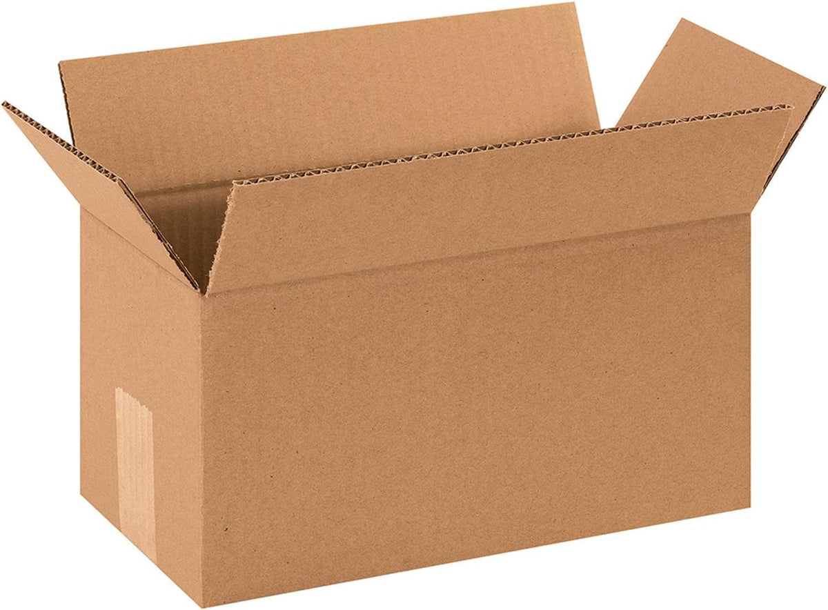 12 x 6 x 6 Inches Shipping Boxes, 25-Count (BS120606)